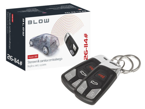 Central p/ Controlo de Fecho de Portas c/ 2x Comandos S80 - Blow