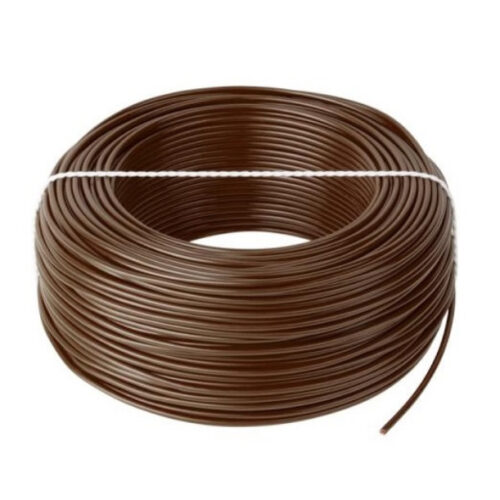 Fio Elétrico Multifilar 1mm² Castanho (metro)