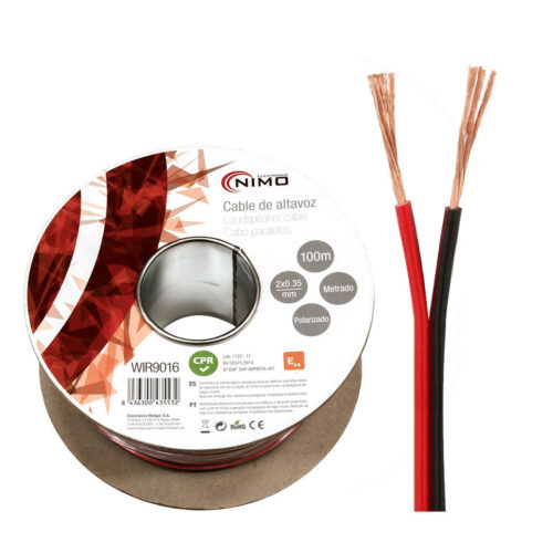 Rolo Fio para Coluna CCA 2x 0.35mm - 100m