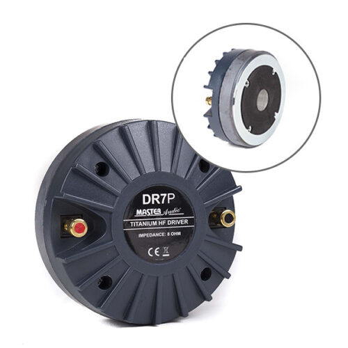 Tweeter Driver Compressão de Parafuso 120W RMS 8Ω Master Audio
