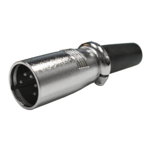 Ficha XLR 5 pinos Macho