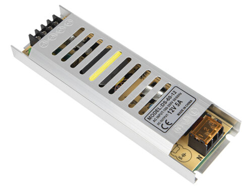 Fonte Alimentação Comutada slim AC / DC 12V 5A 60W