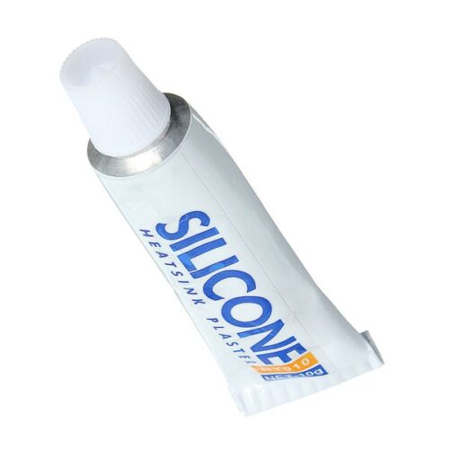 Pasta Térmica de Silicone (com cola) para dissipador CPU / GPU - 10g