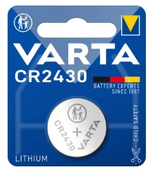 Pilha Lítio Botão CR2430 3V (unidade) Varta