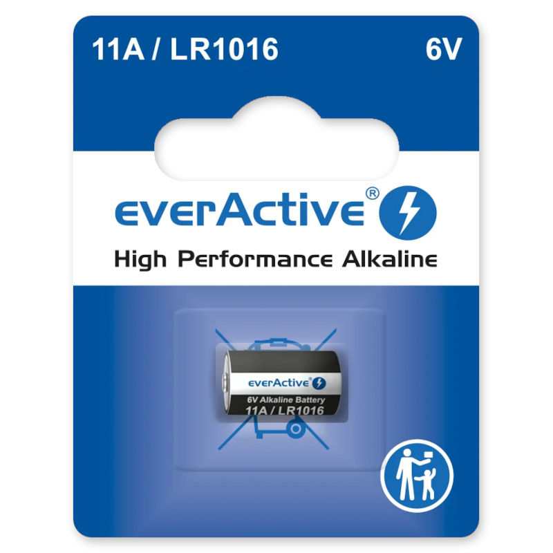 Pilha Alcalina 6V 11A / LR1016 / MN11
