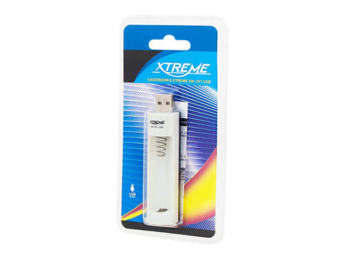 Carregador 1x Pilha AA / AAA por USB