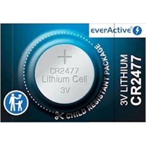 Pilha Lithium CR2477 3V - EverActive