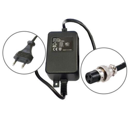 Transformador p/ Mesa Mistura AC 2x 18.5V c/ ficha GX12 3 pinos