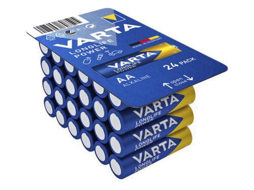 Emb. 24x Pilhas Alcalinas Long Life 1.5V LR6 AA - VARTA