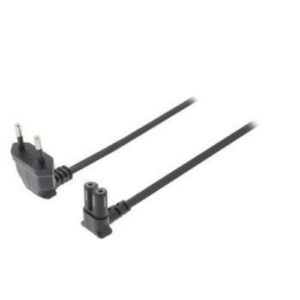 Cable de Alimentación 2 Pin (Tipo 8) 90º - 2 metros