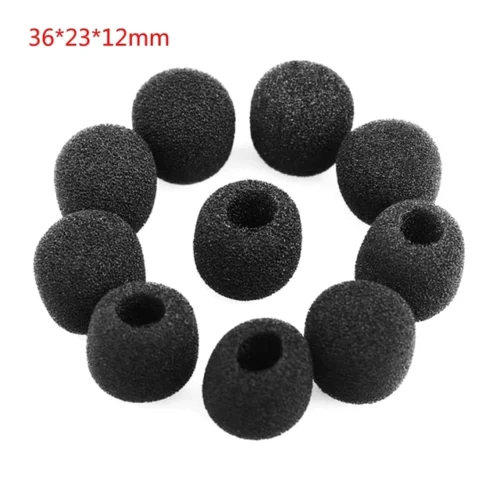 Esponja Pequena para microfone 36x23x12mm