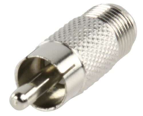 Adaptador F Fêmea - RCA Macho