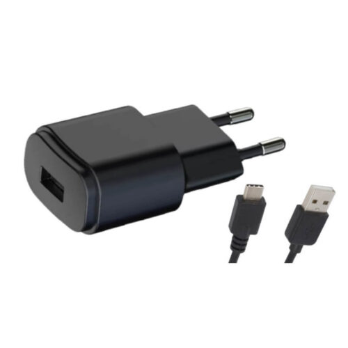 Alimentador / Carregador USB 5V 2A c/ cabo USB-C 1 metro - 10W