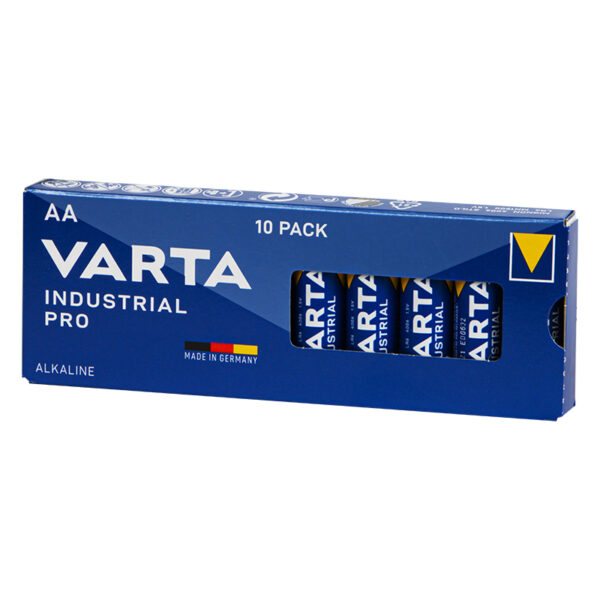 Pack Pilhas alcalinas AA LR6 Varta Industrial 10 unidades