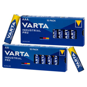 2 Paquetes de Pilas Alcalinas AAA + AA (2 x 10 Unidades) - Varta