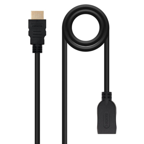 Cabo / Extensão HDMI 4K 2.0 Macho/ Fêmea (2 mts) - Nanocable