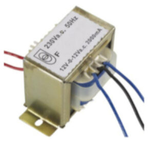 Transformador AC 2X12 V 2 A