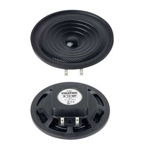 Altifalante Full-Range 2.8" / 7cm 3W 8Ω IP67 - VISATON