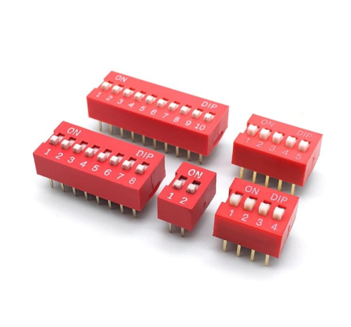 Dip Switch Módulo de 1 e duas vias 2.54mm - 2