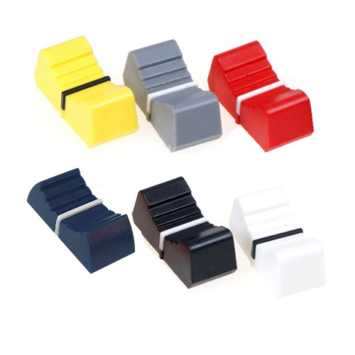 Botão (deslizante) p/ Mesas de Mistura Behringer e Yamanha - Amarelo