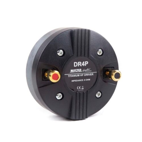 Tweeter magnetico Compressão 1″ de parafusos  60W  8 Ohmios - DR4P Master Audio