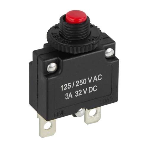 Disjuntor Interruptor Protetor de Sobrecarga Fusivel 3A
