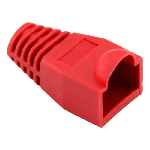 Capa p/ Ficha RJ45 - Vermelha