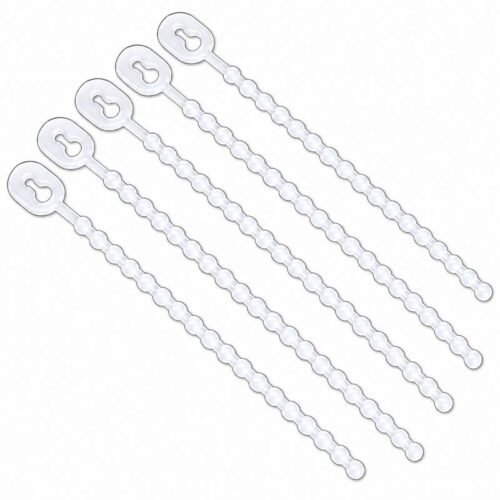 Conjunto 10 Abraçadeiras de Nylon Reutilizáveis (15 cm)