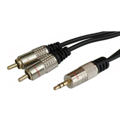Cabo Jack 3.5mm Macho - 2x RCA Macho (10 mts) - EUROCONNEX