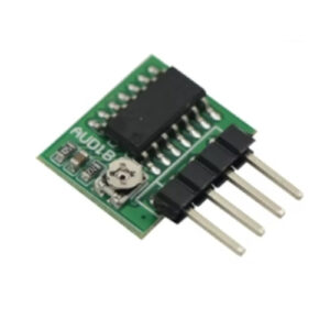 Detector de sinal de áudio e vídeo com circuito Delay DC 3-15V