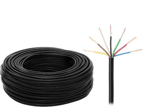 Cabo 7 condutores flexível 7x 0.75mm 100% cobre (metro)