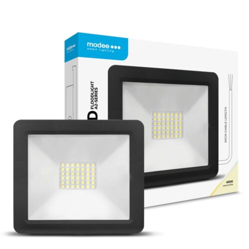 Projetor LED IP65 Exterior 30W 4000K 2700lm - Modee