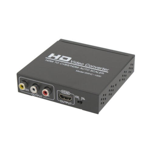Conversor HDMI para AV (RCA + AUDIO) + HDMI