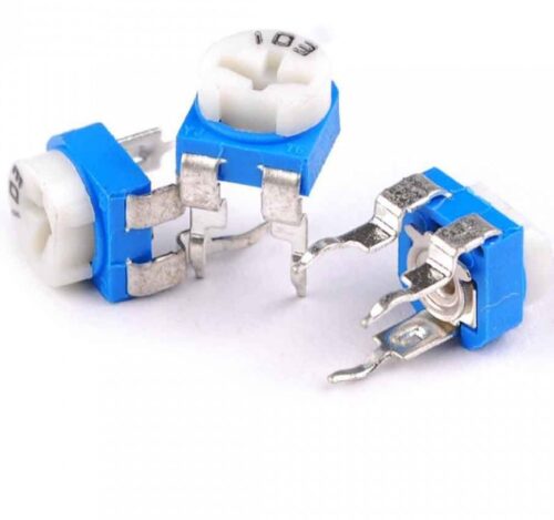 Potenciómetro de ajuste (Trimmer) 10mm horizontal - 50K