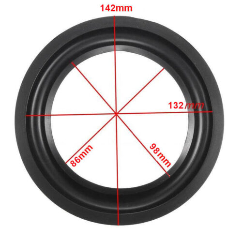 Suspensão para Altifalante 5.5" Larga - borracha