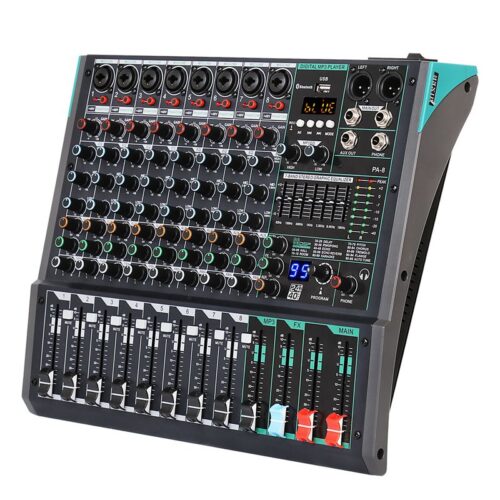 Mesa de Mistura profissional 11 Canais c/ DSP USB MP3 AUX EQ FX MUTE