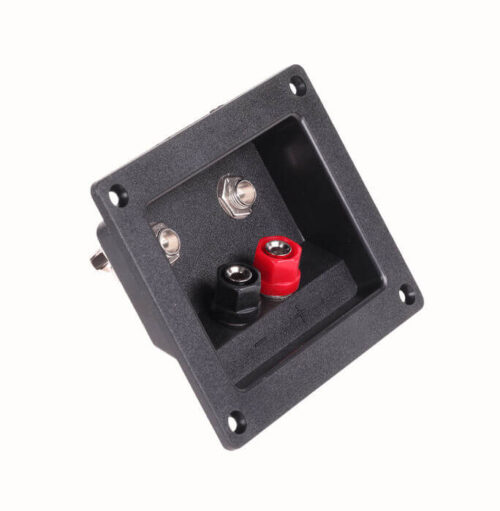 Placa Coluna com Alvéolos +2 Jack 6.3mm Mono