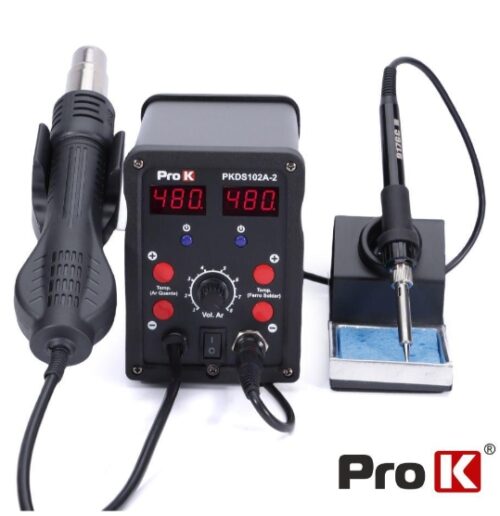 Estação De Soldar E Dessoldar SMD Ar Quente 750W PROK