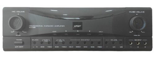 Amplificador HI-FI estéreo 500Wx2 8 Ohm com controlo remoto KA168