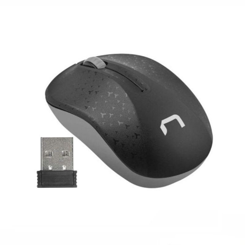 Rato Óptico S/ Fios c/ Pen USB Bluetooth 800-1600 DPI Preto