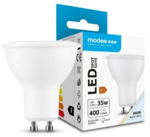 Lâmpada LED 220V GU10 4.5W 6000K 400lm
