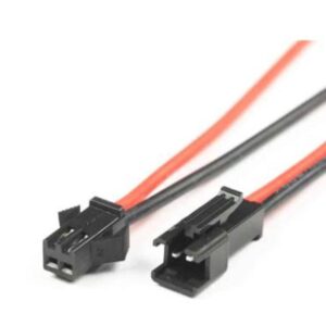 CABO 2 VIAS COM CONEXÃO DE 30 CM COM CONECTORES JST MACHO-FÊMEA