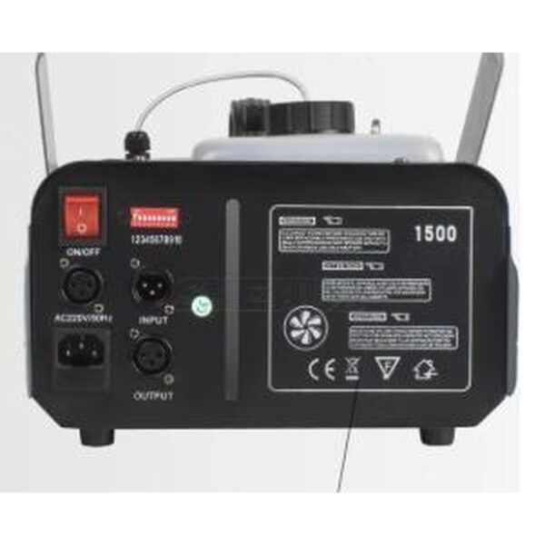 Máquina de fumo DMX c/ Comando s/ fios e c/ fios DMX- 1500W - Image 2