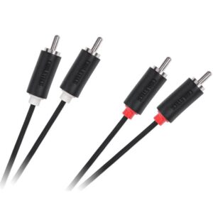 Cabo RCA Stereo 2x RCA Macho / Macho 3 metros