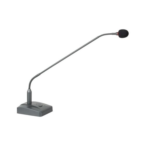 Microfone de Haste "gooseneck" 80 cm pilhas e corrente