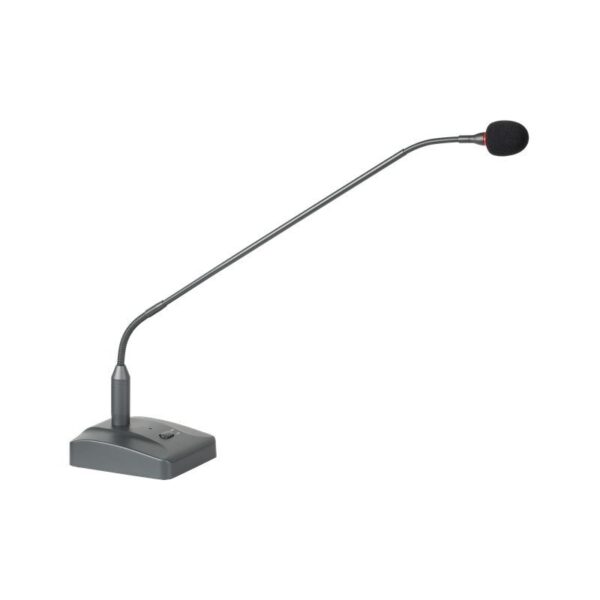 Microfone de Haste "gooseneck" 54cm pilhas e corrente