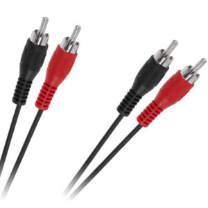 Cabo Stereo 2x RCA M/M 1.8 metros