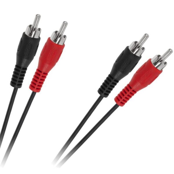 Cabo Stereo 2x RCA M/M 1.8 metros