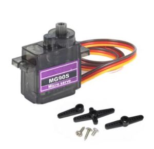 Servo Motor MG90S 9G 90º / 180º (engrenagem metálica)