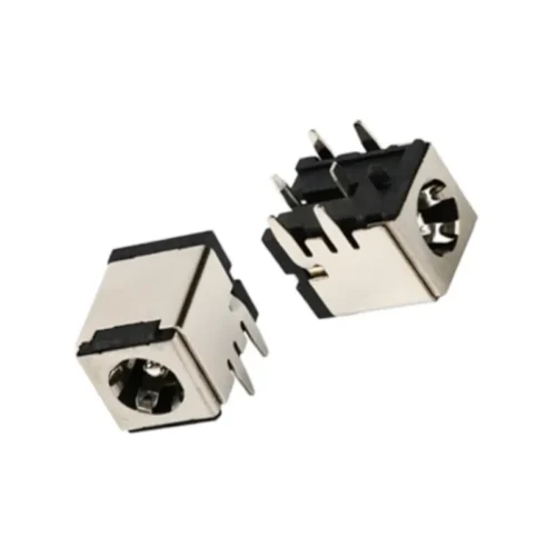 Ficha DC  5.5*2.1/2.5mm Jack Socket para adaptador com suporte de ferro